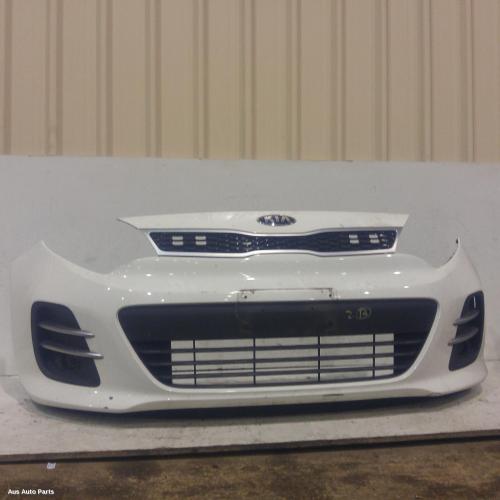 #114206, Used front bumper for 2015 Rio| ub, 3dr/5dr hatch, 11/14-11/16